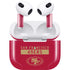NFL San Francisco 49ers Red Performance Series Apple AirPods (3rd Gen 2021) Skin