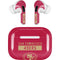 NFL San Francisco 49ers Red Performance Series Apple AirPods Pro Skin