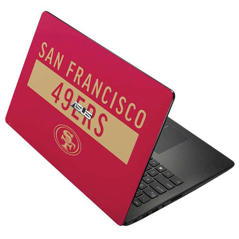 NFL San Francisco 49ers Red Performance Series Asus X502CA 15.6 Skin
