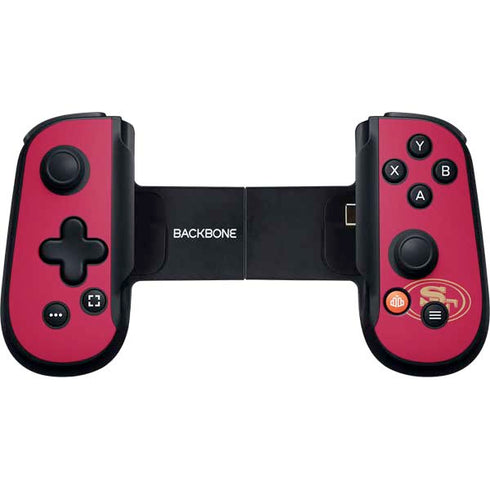 NFL San Francisco 49ers Red Performance Series Backbone One for iPhone Game Controller Skin