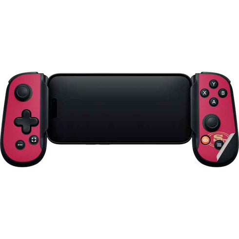 NFL San Francisco 49ers Red Performance Series Backbone One for iPhone Game Controller Skin