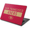 NFL San Francisco 49ers Red Performance Series Dell Chromebook Skin
