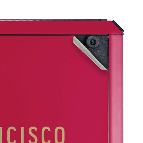 NFL San Francisco 49ers Red Performance Series Cooler Master MasterBox Q300L Mini Tower Skin
