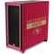 NFL San Francisco 49ers Red Performance Series Corsair 4000D Tempered Glass Mid-Tower ATX Case Skin