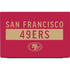 NFL San Francisco 49ers Red Performance Series Dell Vostro Skin