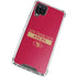 NFL San Francisco 49ers Red Performance Series Galaxy A12 Clear Case