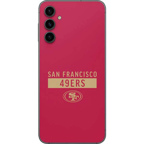 NFL San Francisco 49ers Red Performance Series Galaxy A14 5G Skin