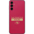 NFL San Francisco 49ers Red Performance Series Galaxy A14 5G Skin