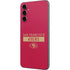 NFL San Francisco 49ers Red Performance Series Galaxy A14 5G Skin