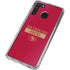 NFL San Francisco 49ers Red Performance Series Galaxy A21 Clear Case
