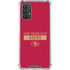NFL San Francisco 49ers Red Performance Series Galaxy A32 5G Clear Case