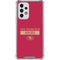 NFL San Francisco 49ers Red Performance Series Galaxy A53 5G Clear Case