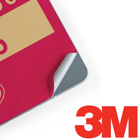 NFL San Francisco 49ers Red Performance Series Galaxy Book 12in Skin