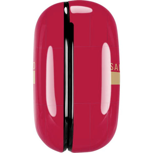 NFL San Francisco 49ers Red Performance Series Galaxy Buds Live Skin