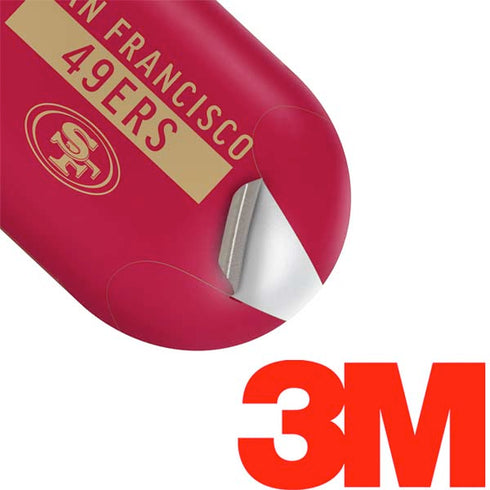 NFL San Francisco 49ers Red Performance Series Galaxy Buds Plus Skin