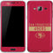 NFL San Francisco 49ers Red Performance Series Galaxy J3 Skin