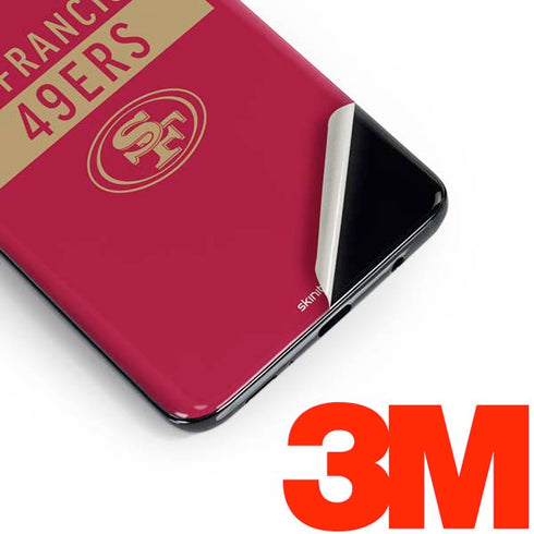 NFL San Francisco 49ers Red Performance Series Galaxy S10 Plus Skin