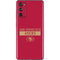 NFL San Francisco 49ers Red Performance Series Galaxy S20 Fan Edition Skin