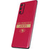 NFL San Francisco 49ers Red Performance Series Galaxy S20 Fan Edition Skin