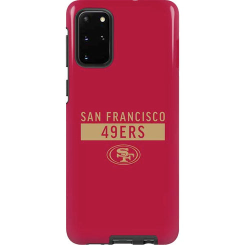 NFL San Francisco 49ers Red Performance Series Galaxy S20 Plus Pro Case