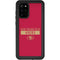 NFL San Francisco 49ers Red Performance Series Galaxy S20 Plus Waterproof Case