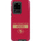 NFL San Francisco 49ers Red Performance Series Galaxy S20 Ultra 5G Pro Case