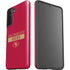 NFL San Francisco 49ers Red Performance Series Galaxy S21 FE Pro Case