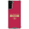 NFL San Francisco 49ers Red Performance Series Galaxy S21 Plus 5G Clear Case