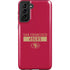 NFL San Francisco 49ers Red Performance Series Galaxy S21 Plus 5G Pro Case