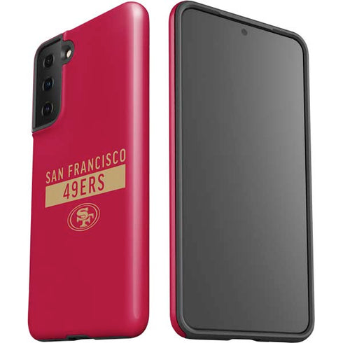 NFL San Francisco 49ers Red Performance Series Galaxy S21 Plus 5G Pro Case