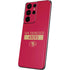 NFL San Francisco 49ers Red Performance Series Galaxy S21 Ultra 5G Skin