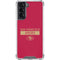 NFL San Francisco 49ers Red Performance Series Galaxy S22 Clear Case