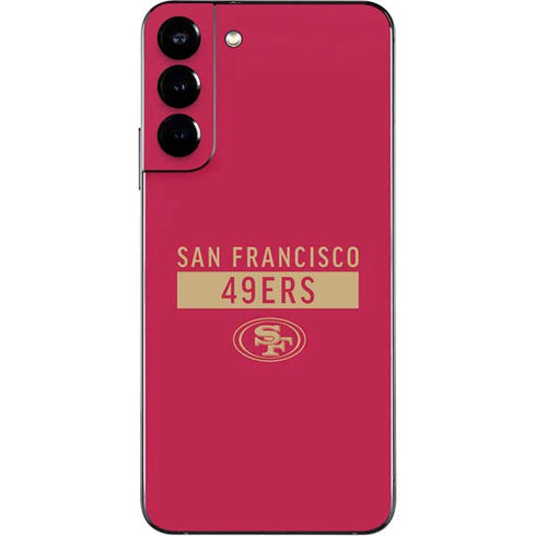 NFL San Francisco 49ers Red Performance Series Galaxy S22 Plus Skin