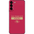 NFL San Francisco 49ers Red Performance Series Galaxy S22 Plus Skin