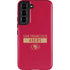 NFL San Francisco 49ers Red Performance Series Galaxy S22 Pro Case