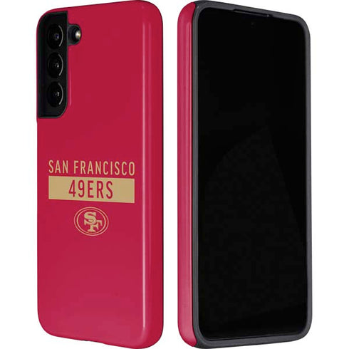 NFL San Francisco 49ers Red Performance Series Galaxy S22 Pro Case