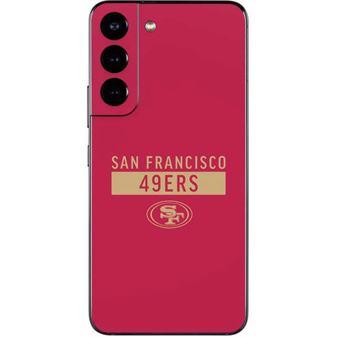 NFL San Francisco 49ers Red Performance Series Galaxy S22 Skin