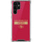 NFL San Francisco 49ers Red Performance Series Galaxy S22 Ultra Clear Case