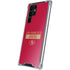 NFL San Francisco 49ers Red Performance Series Galaxy S22 Ultra Clear Case
