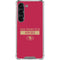 NFL San Francisco 49ers Red Performance Series Galaxy S23 Clear Case