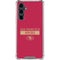 NFL San Francisco 49ers Red Performance Series Galaxy S23 FE Clear Case