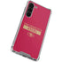 NFL San Francisco 49ers Red Performance Series Galaxy S23 Plus Clear Case