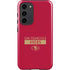 NFL San Francisco 49ers Red Performance Series Galaxy S23 Plus Pro Case