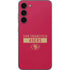 NFL San Francisco 49ers Red Performance Series Galaxy S23 Plus Skin