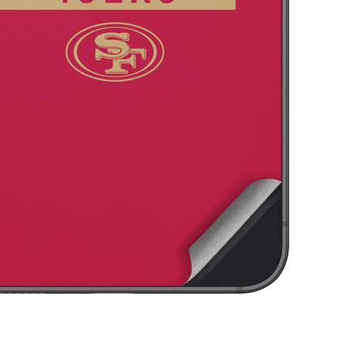 NFL San Francisco 49ers Red Performance Series Galaxy S23 Plus Skin