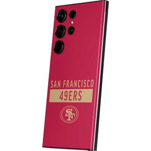 NFL San Francisco 49ers Red Performance Series Galaxy S23 Ultra Skin