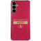 NFL San Francisco 49ers Red Performance Series Galaxy S24 Plus Clear Case