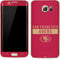 NFL San Francisco 49ers Red Performance Series Galaxy S7 Edge Skin