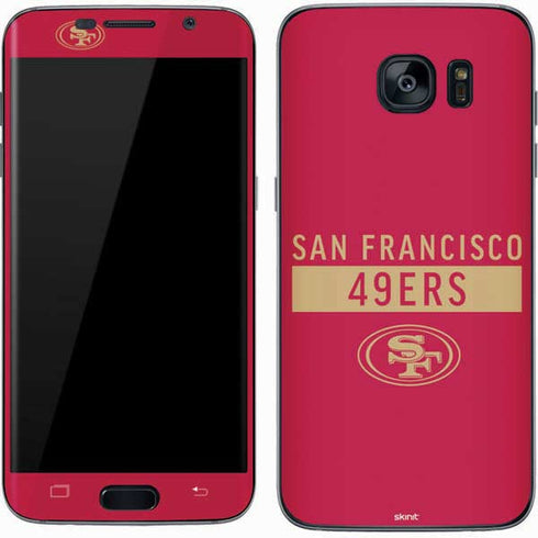 NFL San Francisco 49ers Red Performance Series Galaxy S7 Skin