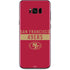 NFL San Francisco 49ers Red Performance Series Galaxy S8 Skin